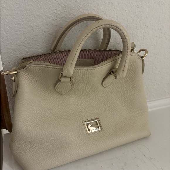Dooney & Bourke Beige Satchel - Picture 8 of 8